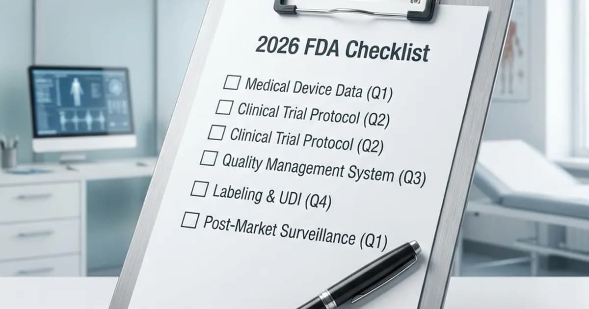 FDA Compliance Checklist 2026: The "Gold Standard" Protocol